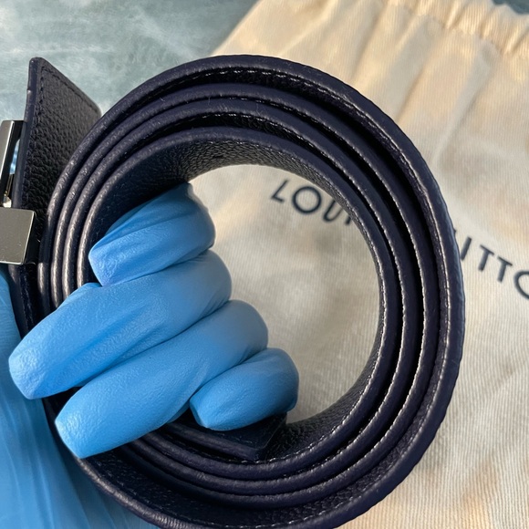 Black Monogram Canvas Reversible LV Initiales - Picture 8 of 10